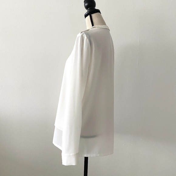 Adolfo Dominguez White Shirt Size 8 - Picture 3 of 10